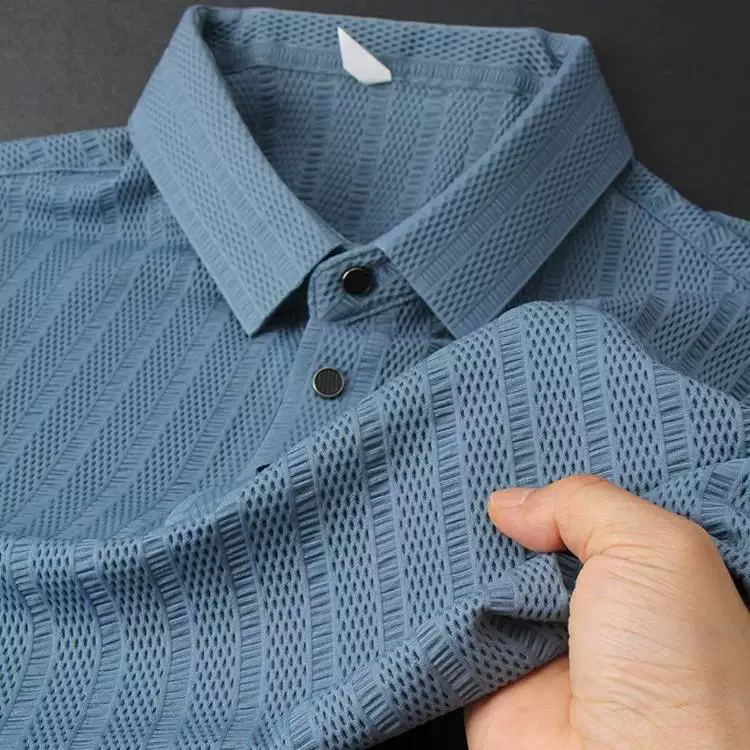 Emerald Drift Meshline Polo T-Shirt