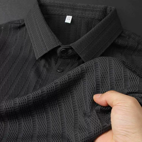 Emerald Drift Meshline Polo T-Shirt