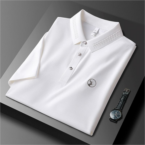 Precision Weave Stag Polo T-Shirts