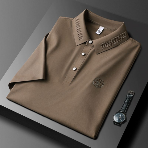 Precision Weave Stag Polo T-Shirts