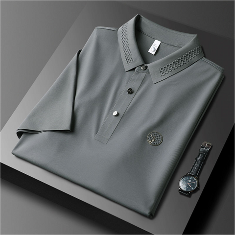 Precision Weave Stag Polo T-Shirts