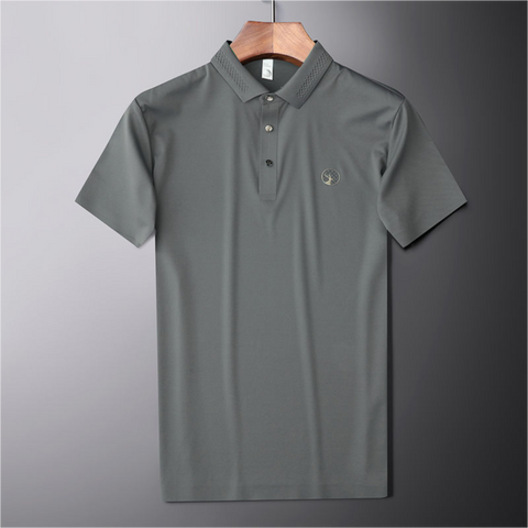 Precision Weave Stag Polo T-Shirts