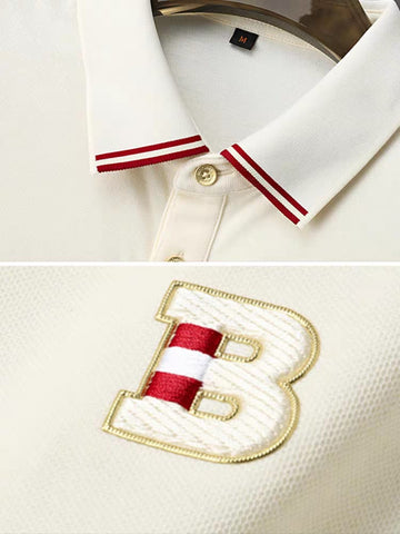 Ivory Crest Signature Polo T-Shirt