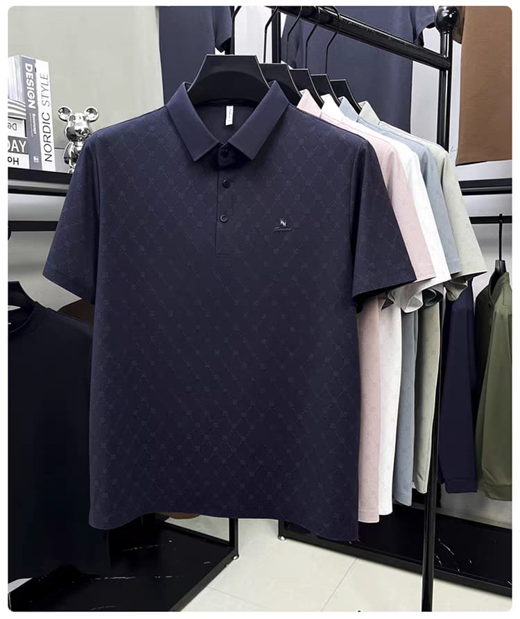 Apex Monogram Luxe Polo T-Shirt