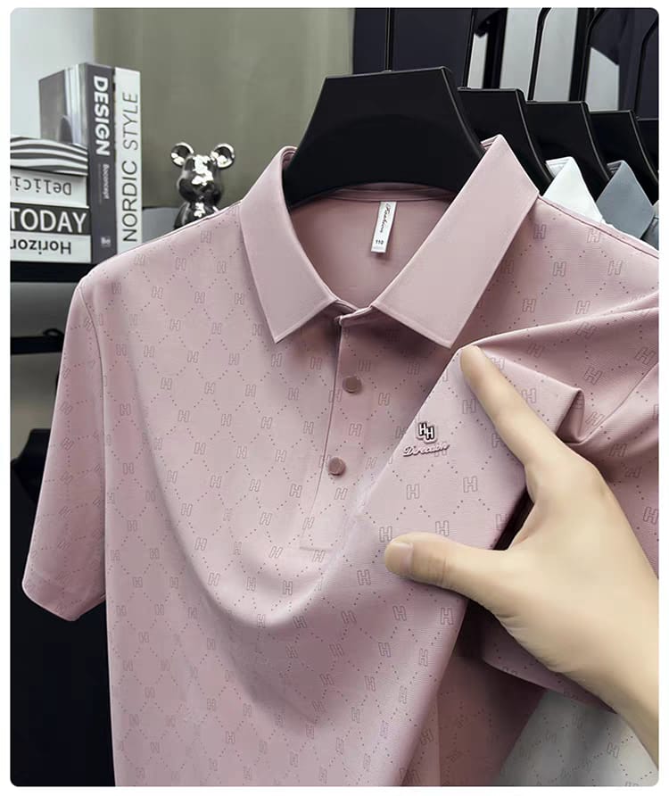 Apex Monogram Luxe Polo T-Shirt