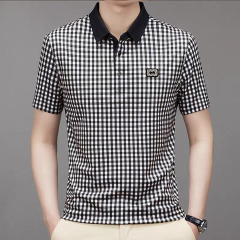 Regal Check Crest Polo T-Shirt