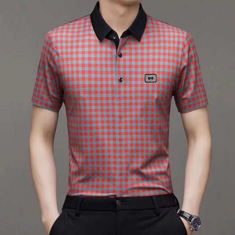 Regal Check Crest Polo T-Shirt