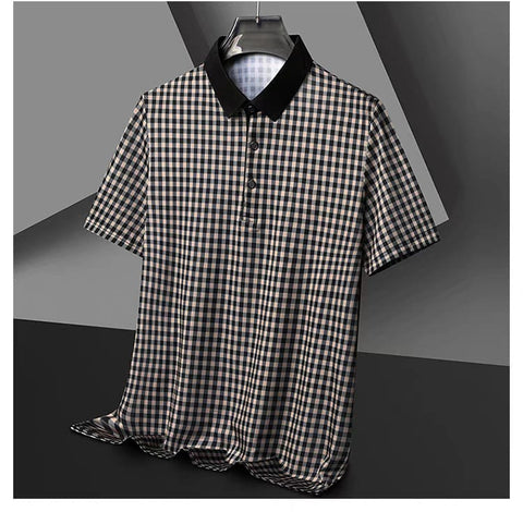 Regal Check Crest Polo T-Shirt