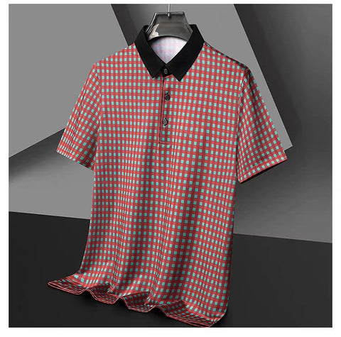 Regal Check Crest Polo T-Shirt