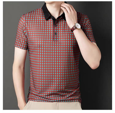 Regal Check Crest Polo T-Shirt