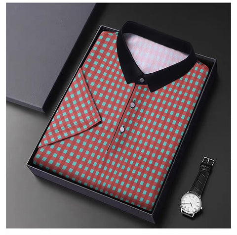 Regal Check Crest Polo T-Shirt