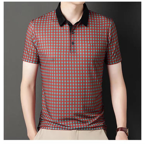 Regal Check Crest Polo T-Shirt