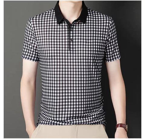 Regal Check Crest Polo T-Shirt