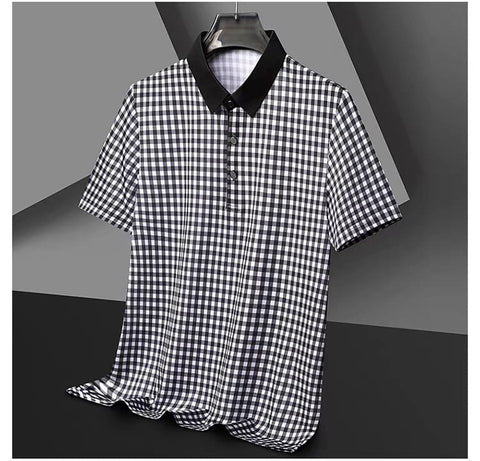Regal Check Crest Polo T-Shirt