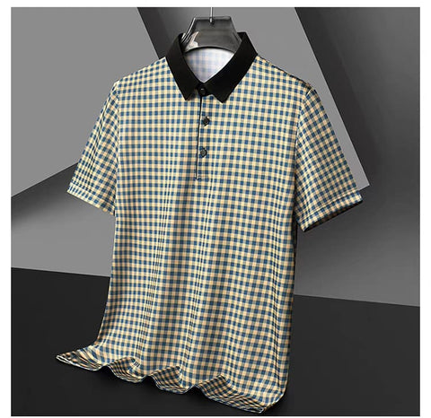 Regal Check Crest Polo T-Shirt