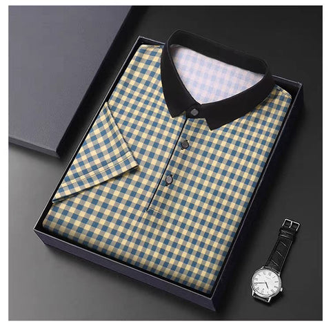 Regal Check Crest Polo T-Shirt