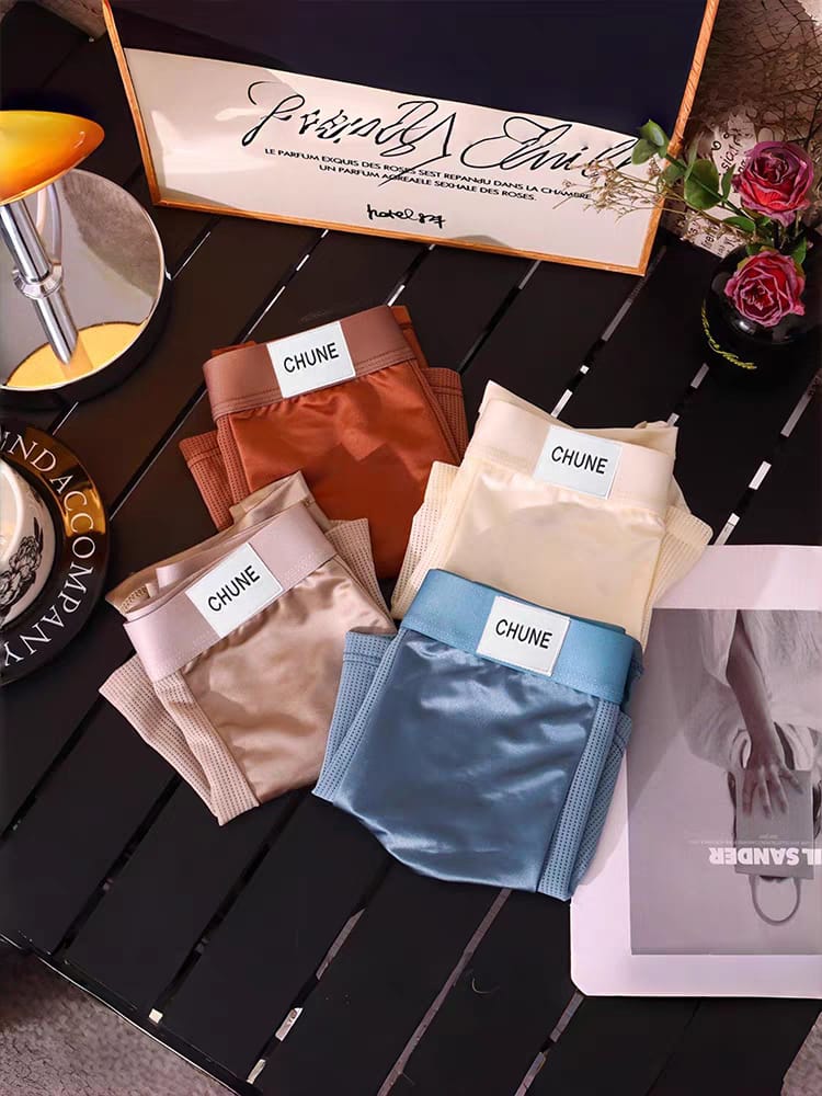 Premium Ice Silk Boxer Briefs
