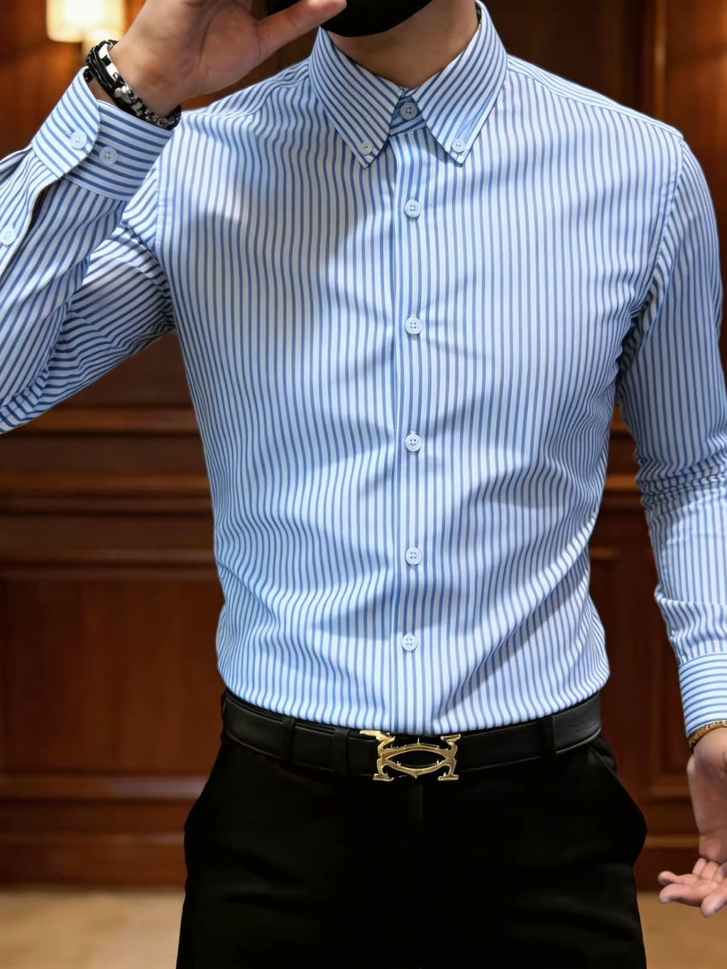Premium Vertical Stripe Shirt