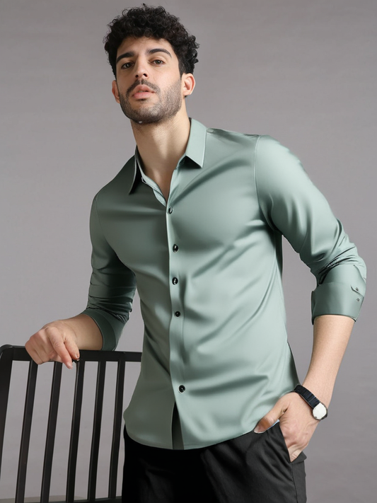 Sea Green Soft Classic Premium Shirt